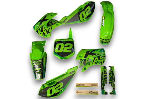 Decor Kawasaki Applied To Plastics For Mx And Enduro Models 31