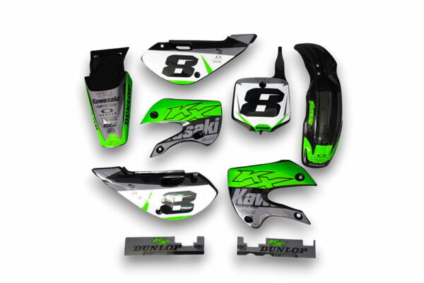 Decor Kawasaki Applied On Plastics For Mx And Enduro Models 32