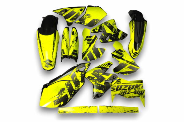 Dekor Suzuki Auf Plastiks Beklebt Fuer Mx Und Enduro Modelle 14