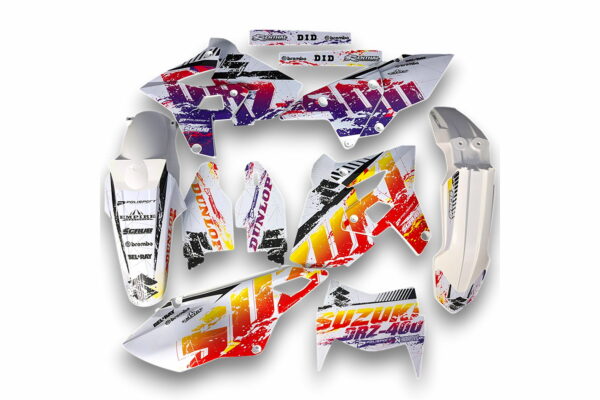 Dekor Suzuki Auf Plastiks Beklebt Fuer Mx Und Enduro Modelle 20