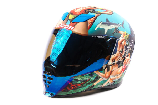 Icon Motorrad Integralhelm V1 In Größe Xl