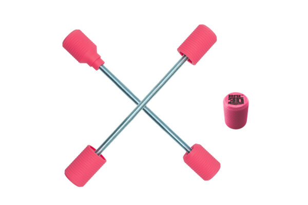 Supermoto Axle Sliders – Stunt Pegs Für Die Achsen In Der Farbe Pink