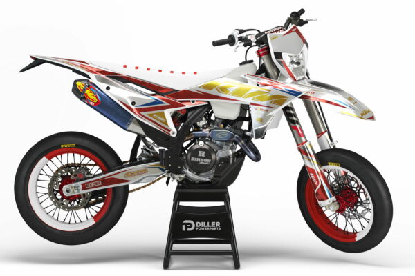 Supermoto Dekor Lead Gold Passend Für Ktm