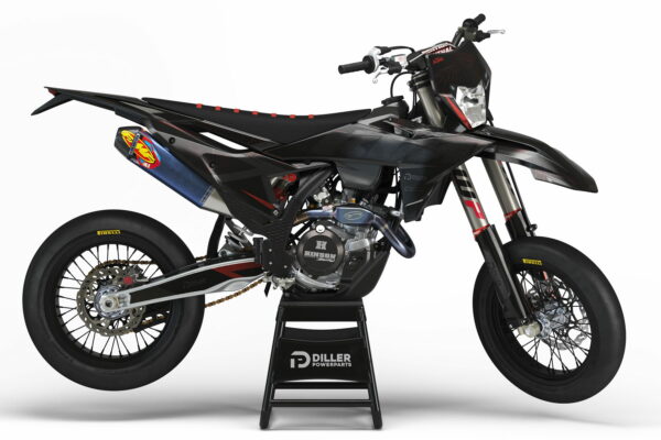 Supermoto Dekor Rise Grey Passend Für Ktm