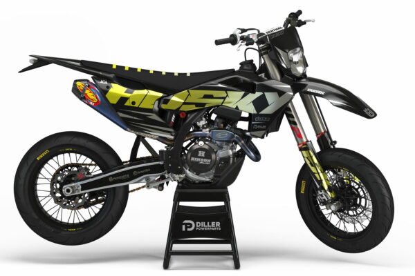 Supermoto Dekor Unleash Gold Passend Für Husqvarna